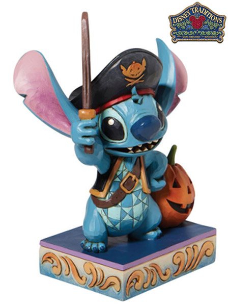 Disney Traditions Lilo and Stitch Pirate Stitch Lovable Buccaneer Statue